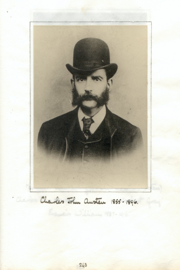 Portrait of Charles John Austen 1855-1896.