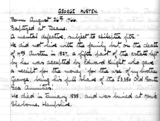 George Austen (2)