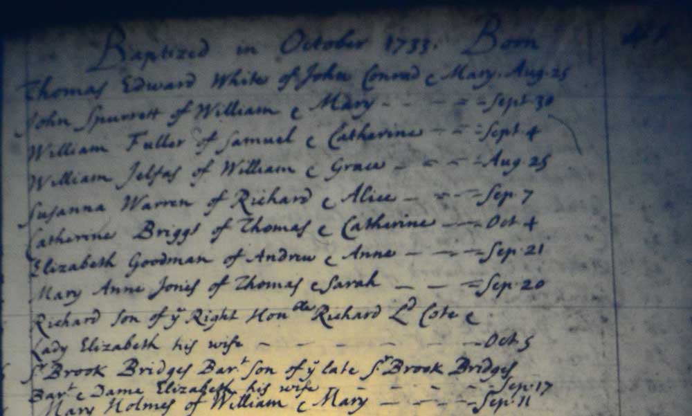 Brook Brydges Baptism