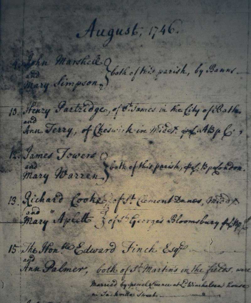 Finch Palmer Marriage